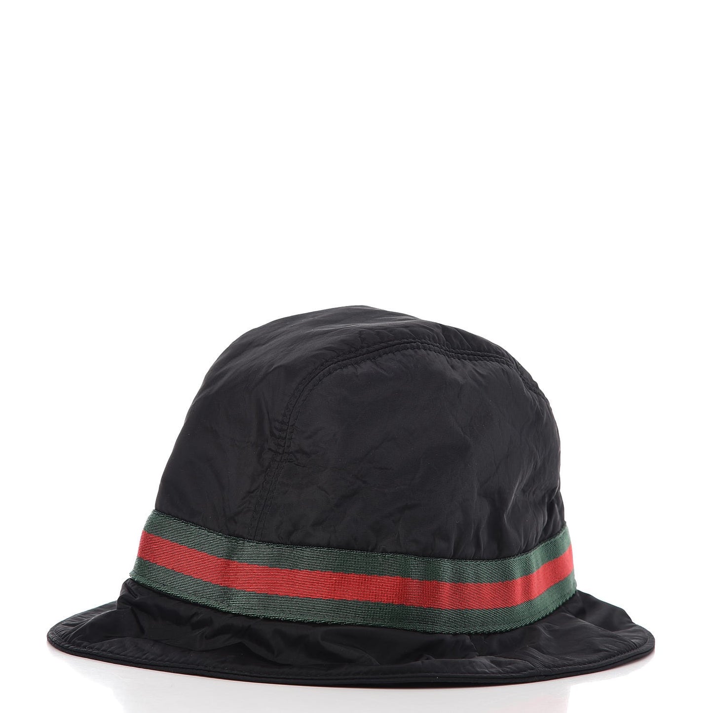 Nylon Web Bucket Hat Black L