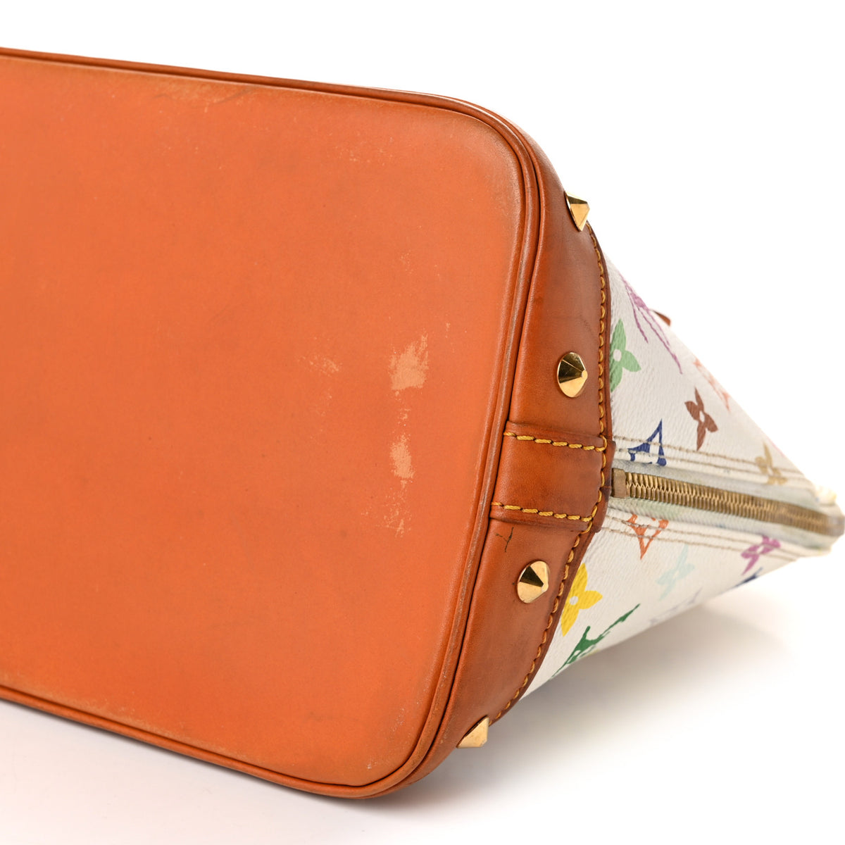 Louis Vuitton Monogram Multicolor Alma White 10 of 11