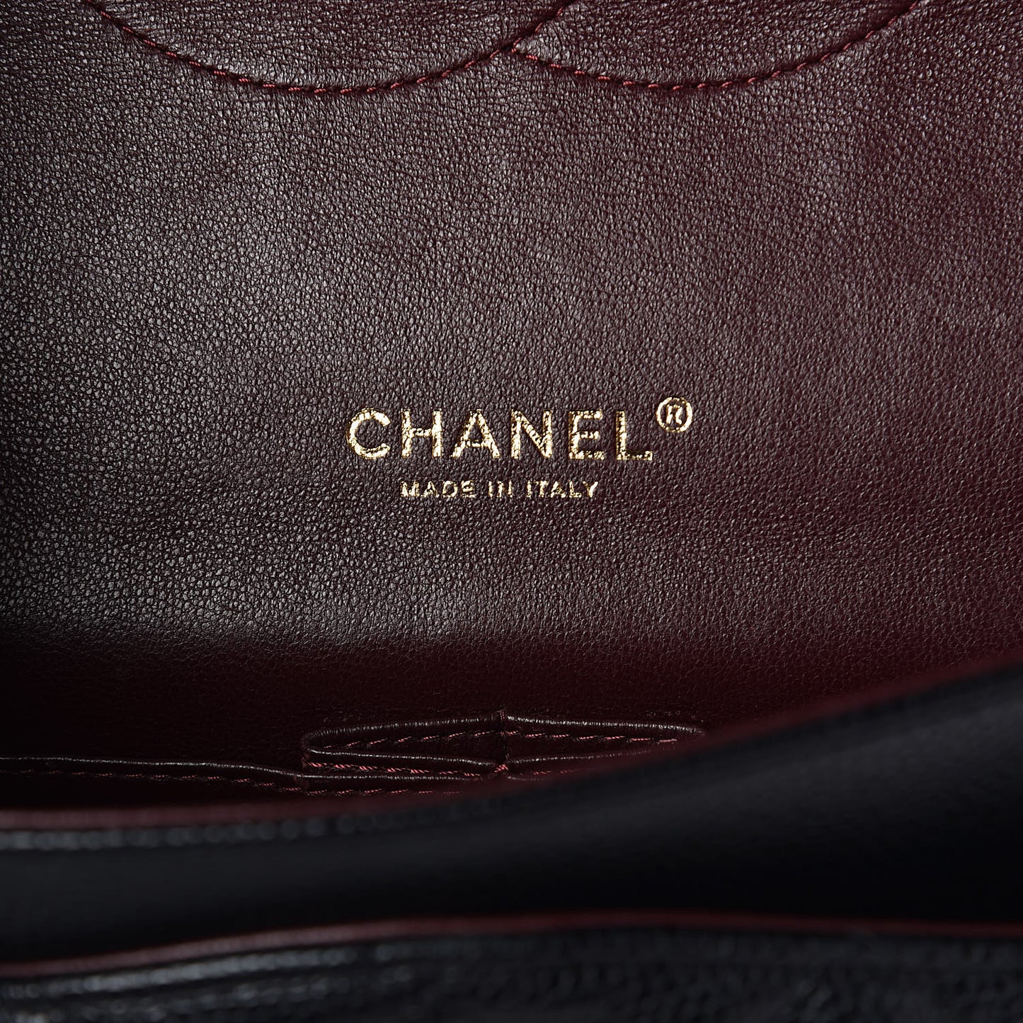 Caviar Quilted Maxi Double Flap Black