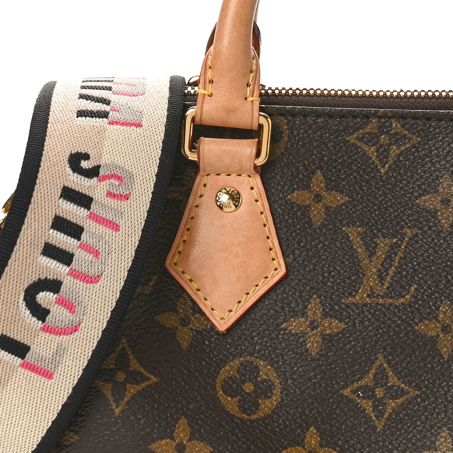 Monogram Speedy Bandouliere 20 Black