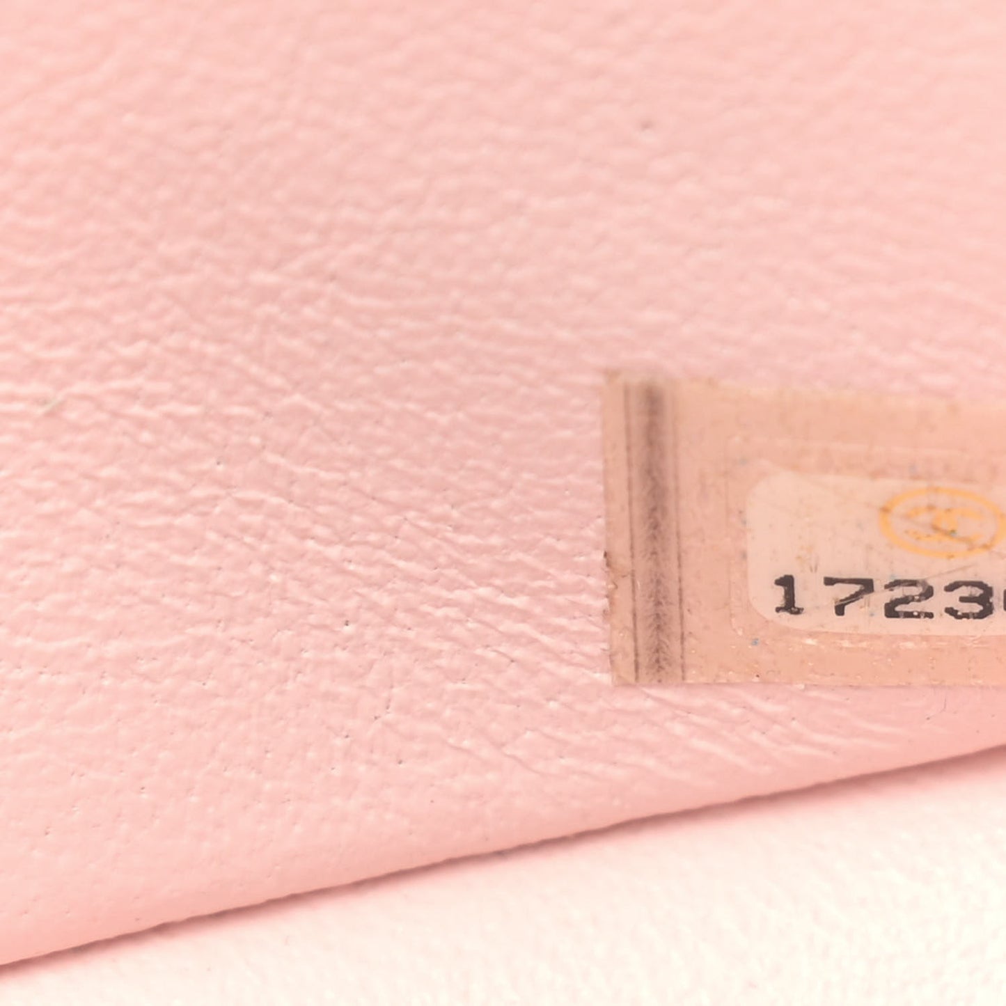 Patent Quilted Jumbo Double Flap Light Pink