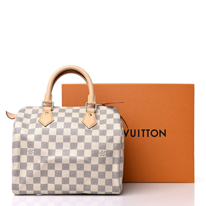 Louis Vuitton Damier Azur Speedy 25 9 of 9