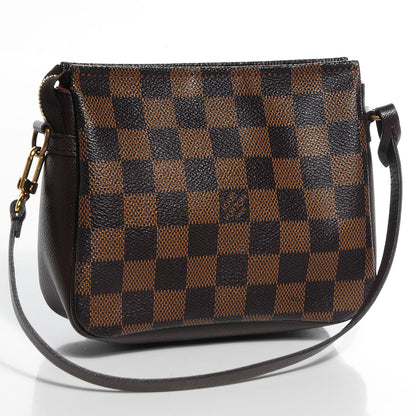 Louis Vuitton Damier Ebene Trousse Make Up Bag Pochette 3 of 7