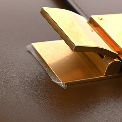 Celine Box Calfskin Medium Classic Box Flap Bag Camel 15 of 17