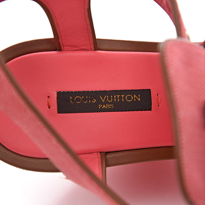 Louis Vuitton Canvas Destination Wedges 39 Coraile 9 of 19