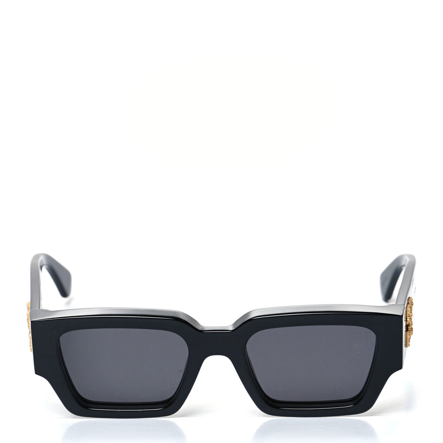 Acetate Square The Sun Sunglasses Black