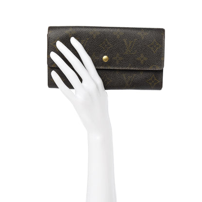 Louis Vuitton Monogram Sarah Wallet 2 of 8