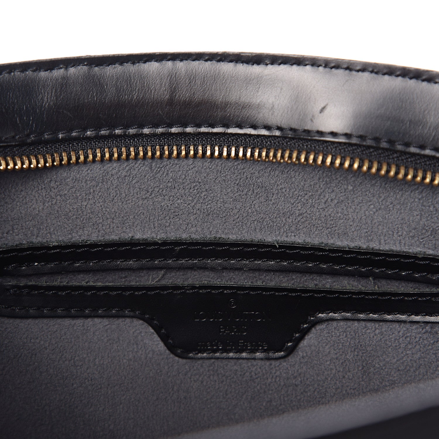 Louis Vuitton Epi Saint Jacques PM Black 6 of 9