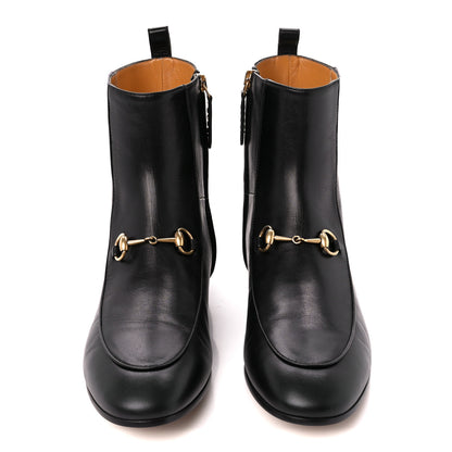 Gucci Malaga Kid Womens Jordaan Ankle Boots 39 Black 2 of 9