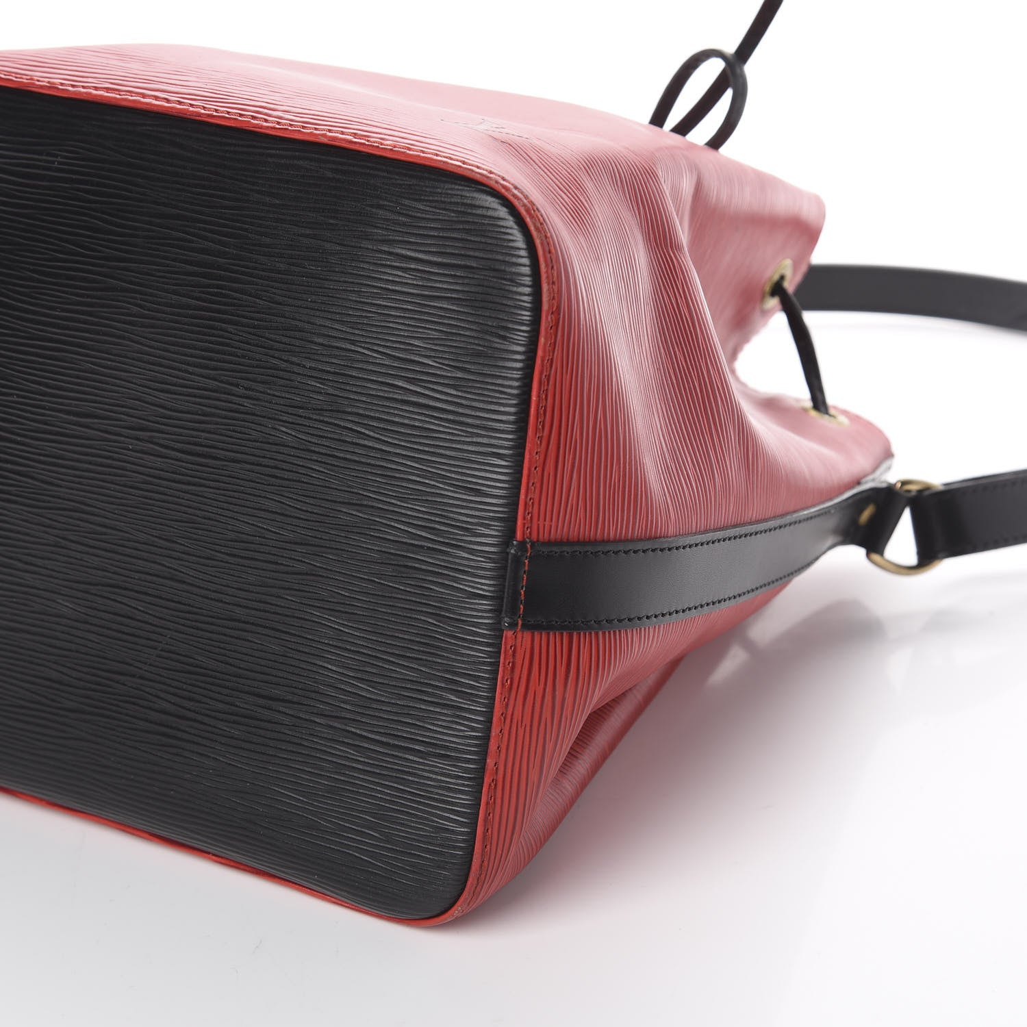 Louis Vuitton Epi Petit Noe Red Black 6 of 8