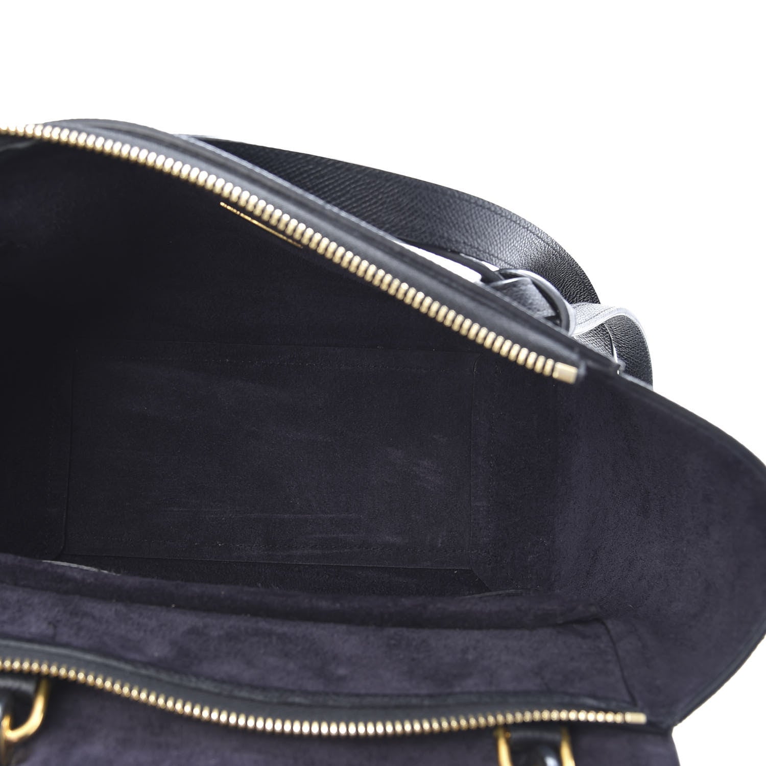 Celine Grained Calfskin Micro Belt Bag Black 5 of 14