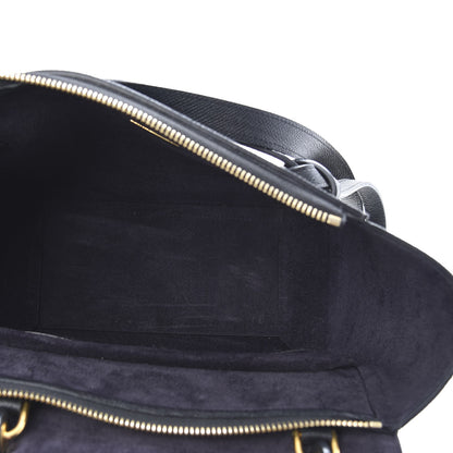 Celine Grained Calfskin Micro Belt Bag Black 5 of 14