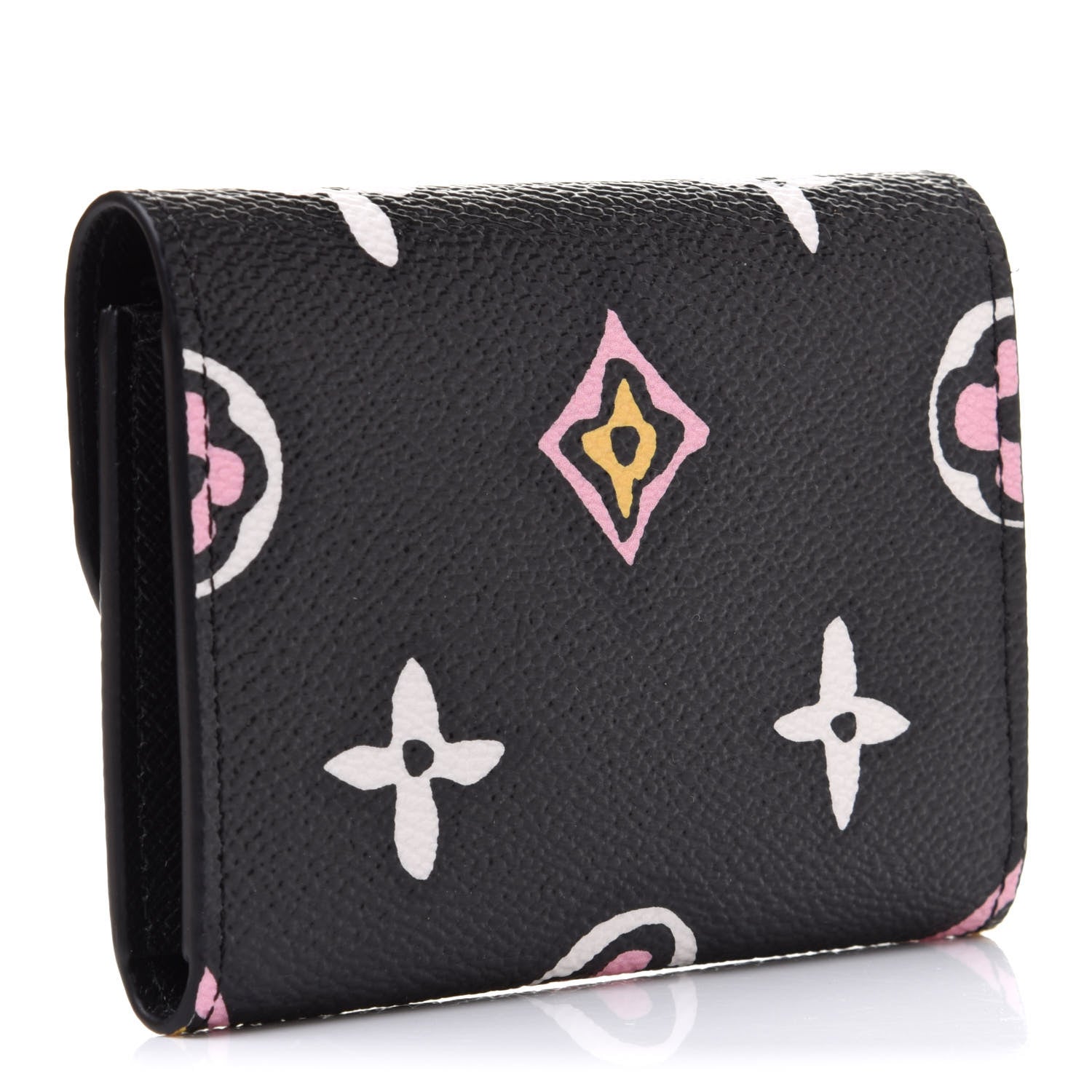 Louis Vuitton Monogram Giant Wild At Heart Rosalie Coin Purse Black 3 of 7