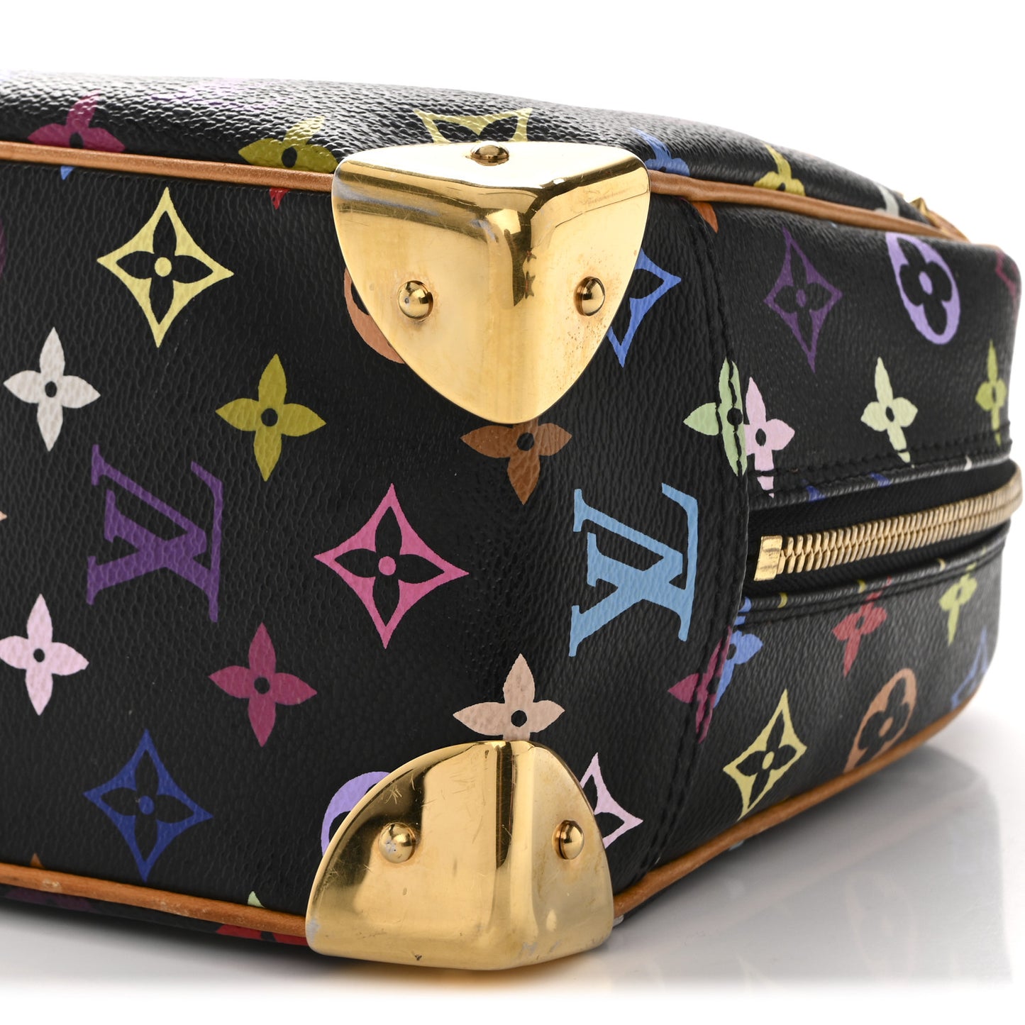 Monogram Multicolor Trouville Black