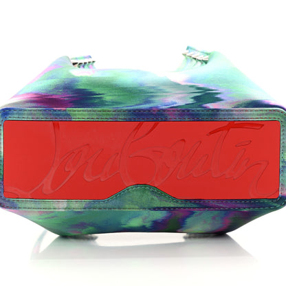 Christian Louboutin Satin Spiked Mini Cabarock Shopper Tote Multicolor 6 of 12