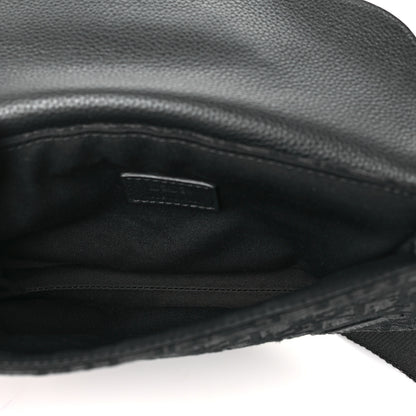 Christian Dior Oblique Saddle Messenger Pouch Black 5 of 13