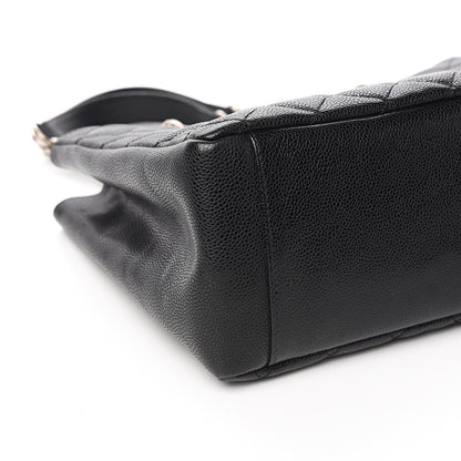 Chanel Caviar Quilted Grand Shopping Tote GST Black 7 of 9