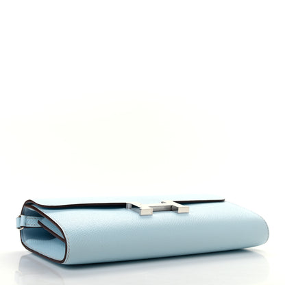 Hermes Epsom Constance Long To Go Wallet Bleu Brume 4 of 7