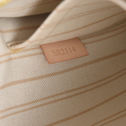 Louis Vuitton Damier Azur Neverfull MM GM Pochette 7 of 7