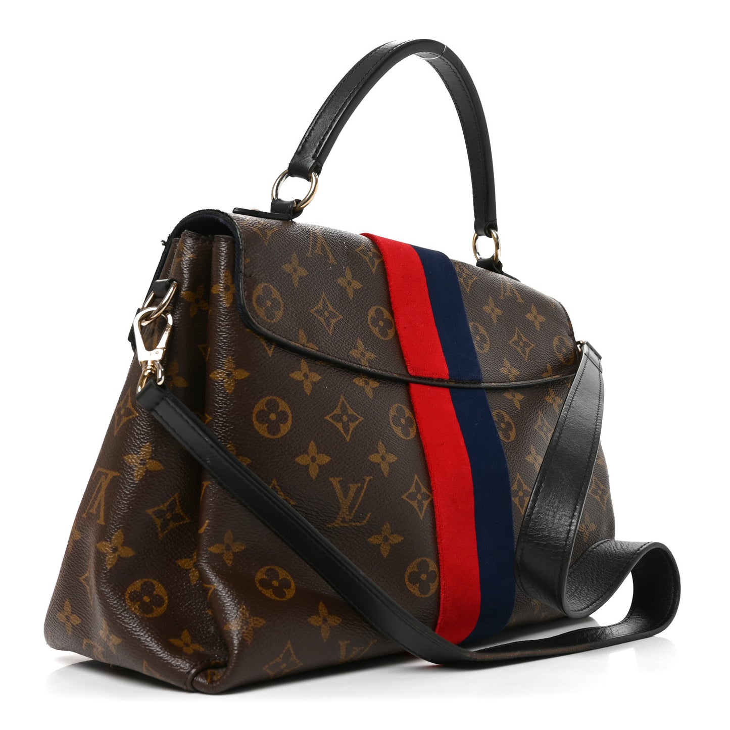 Monogram Georges MM Marine Cherry