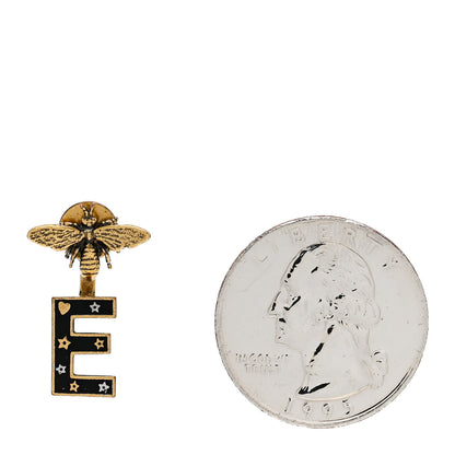 Christian Dior Metal Bee My ABCDior E Earring Aged Gold 2 of 5