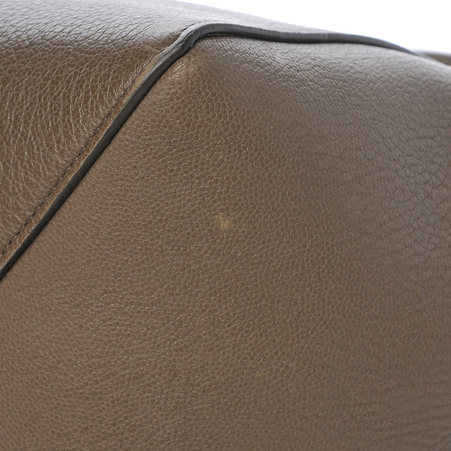 Soft Grained Calfskin Small Belt Cabas Phantom Taupe