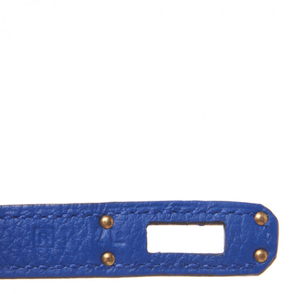 Hermes Togo Birkin 25 Bleu Electrique 25 of 29