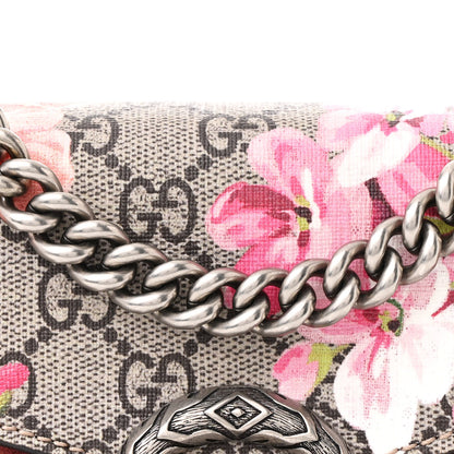 Gucci GG Supreme Monogram Blooms Mini Dionysus Shoulder Bag Beige Multicolor Dry Rose 8 of 13