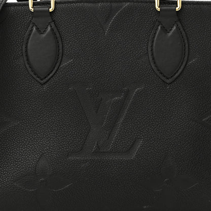 Louis Vuitton Empreinte Monogram Giant Onthego PM Black 7 of 11