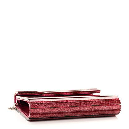 Jimmy Choo Acrylic Glitter Micro Candy Clutch Red 4 of 9