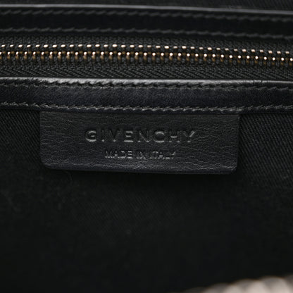 Givenchy Shiny Lord Calfskin Medium Antigona Black 6 of 10