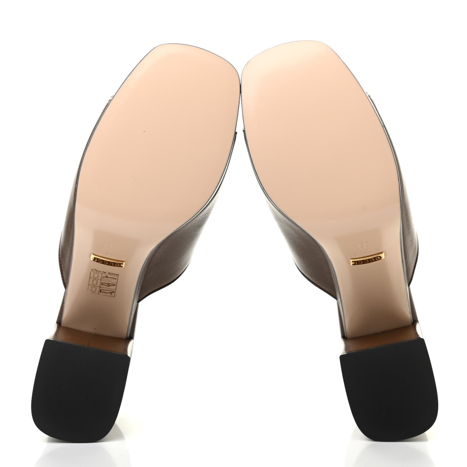 Gucci Granada Kid Houdan Platform Slide Sandals 39 Brown Sugar 5 of 8
