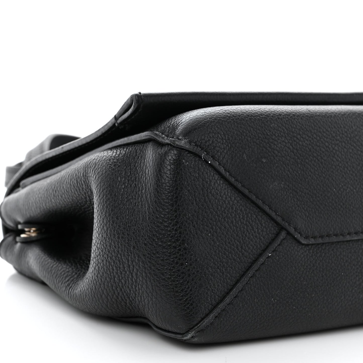 Calfskin Lockme II Chain Bag BB Black