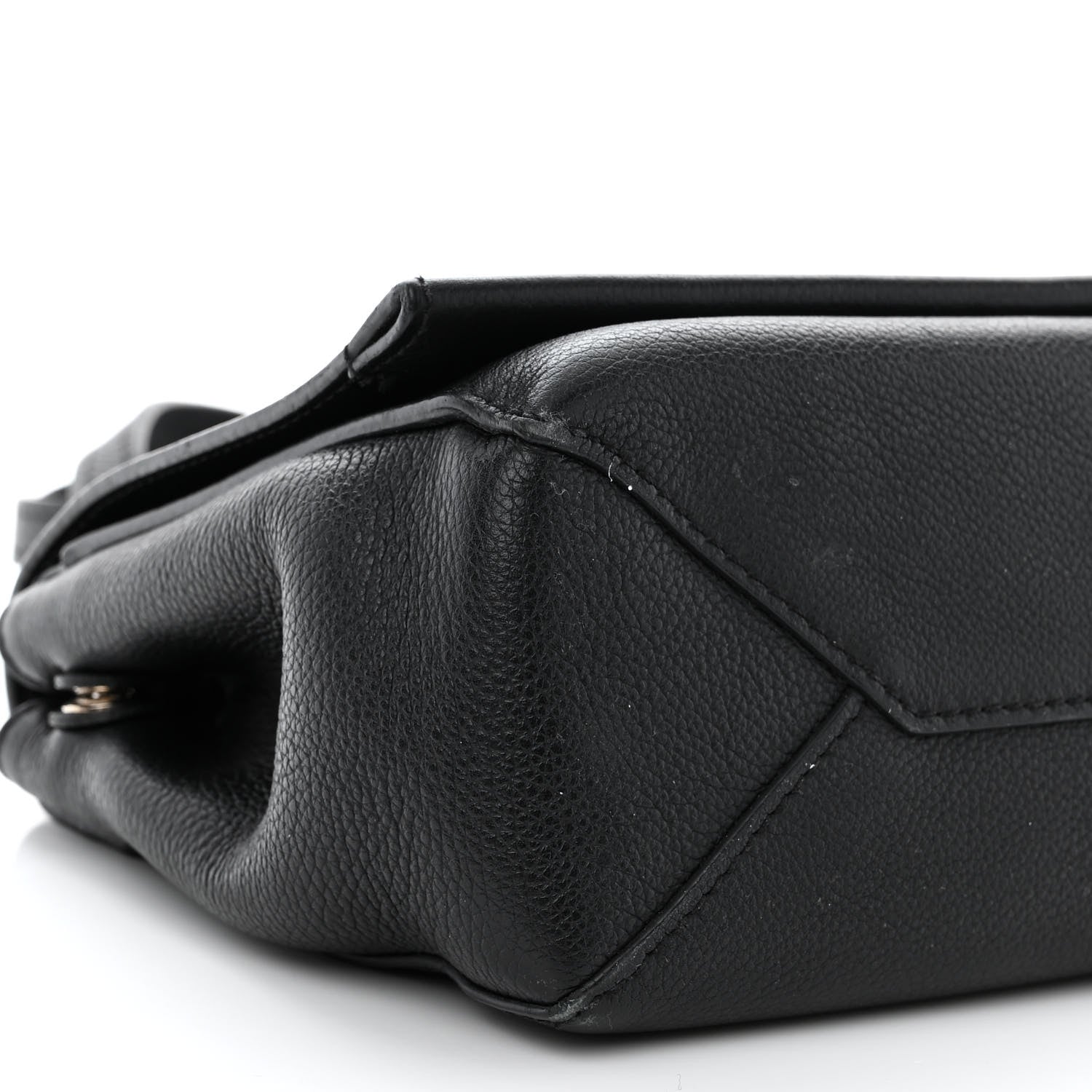 Louis Vuitton Calfskin Lockme II Chain Bag BB Black 9 of 15