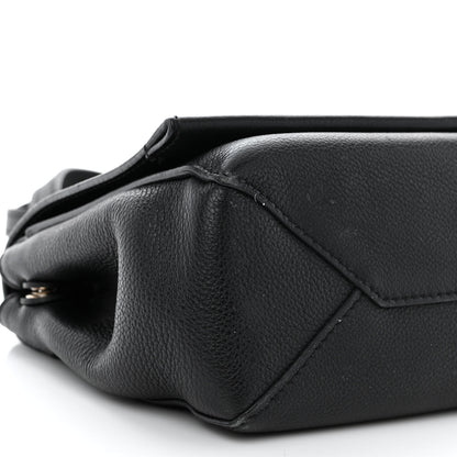 Louis Vuitton Calfskin Lockme II Chain Bag BB Black 9 of 15
