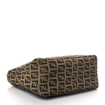 Fendi Zucchino Mini Pochette Beige 4 of 10
