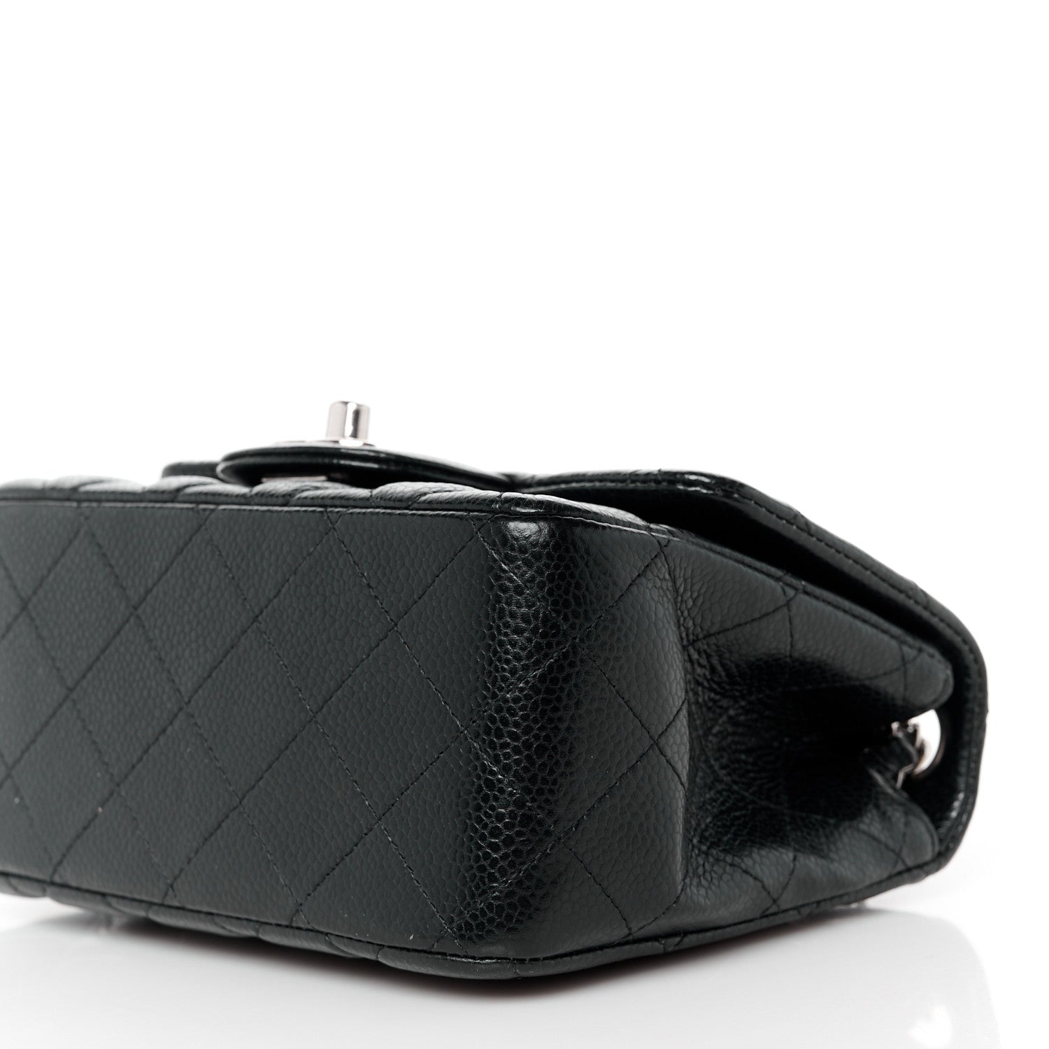 Chanel Caviar Quilted Mini Square Flap Black 11 of 12