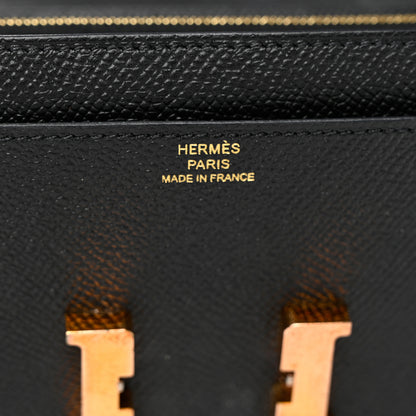 Hermes Epsom Constance Long Wallet Black 6 of 9