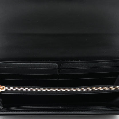 Fendi Nappa Matisse FF Embossed Continental Wallet Black 4 of 4