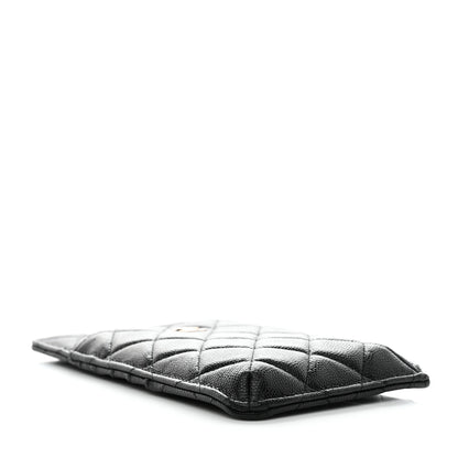 Chanel Caviar Quilted Classic iPhone Pouch Black 4 of 7