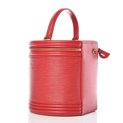 Louis Vuitton Epi Cannes Castillan Red 3 of 9