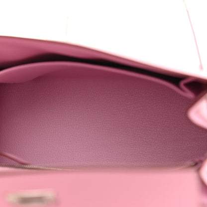 Hermes Epsom Kelly Sellier 25 Mauve Sylvestre 5 of 11