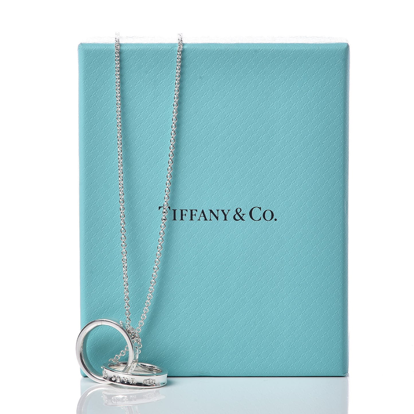 Sterling Silver 1837 Interlocking Circles Pendant Necklace