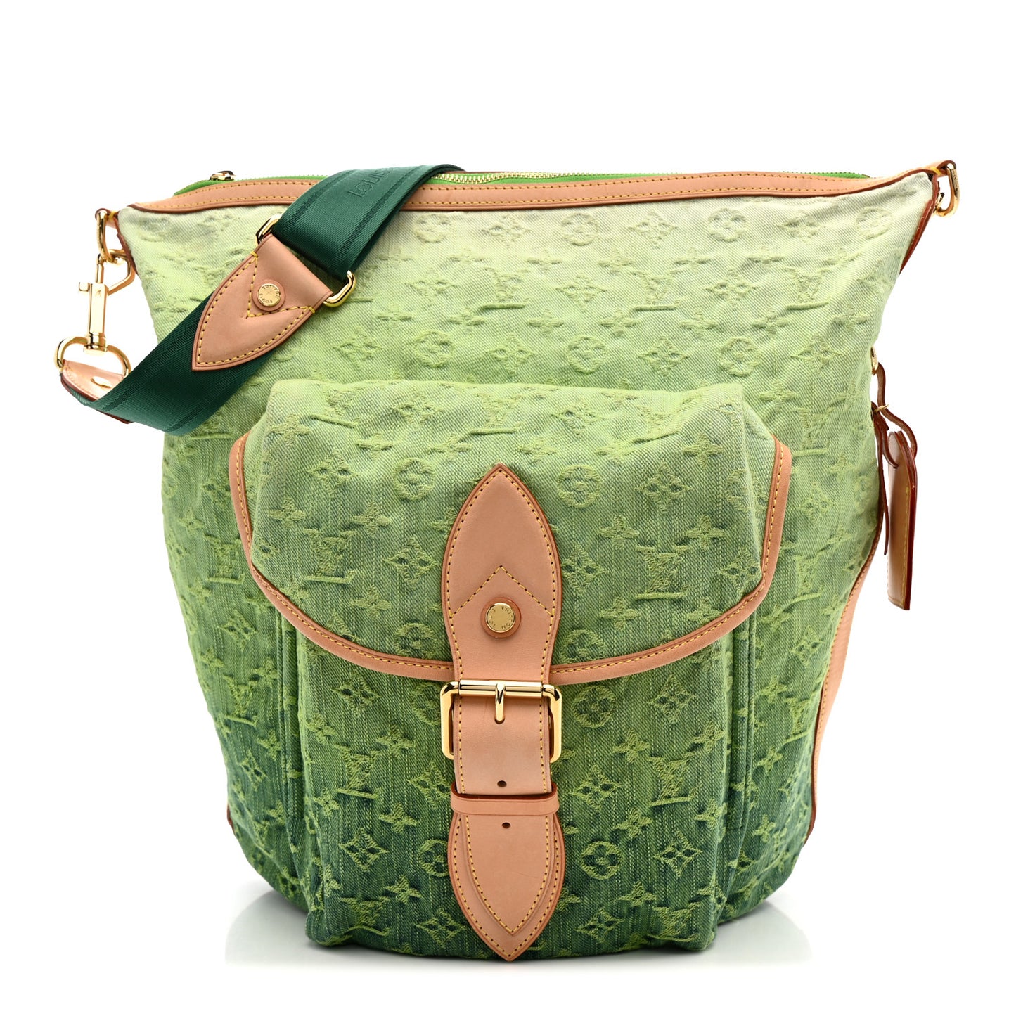 Denim Sunburst PM Messenger Vert