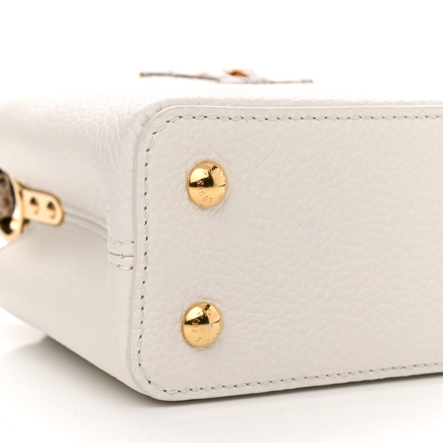 Taurillon Ayers Capucines Mini White Snow White
