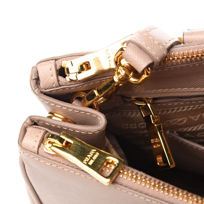 Prada Saffiano Medium Galleria Double Zip Tote Cammeo 13 of 20