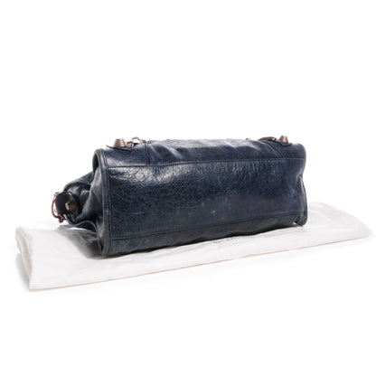 Balenciaga Agneau Giant 21 Rose Gold Hardware City Dark Night 4 of 9