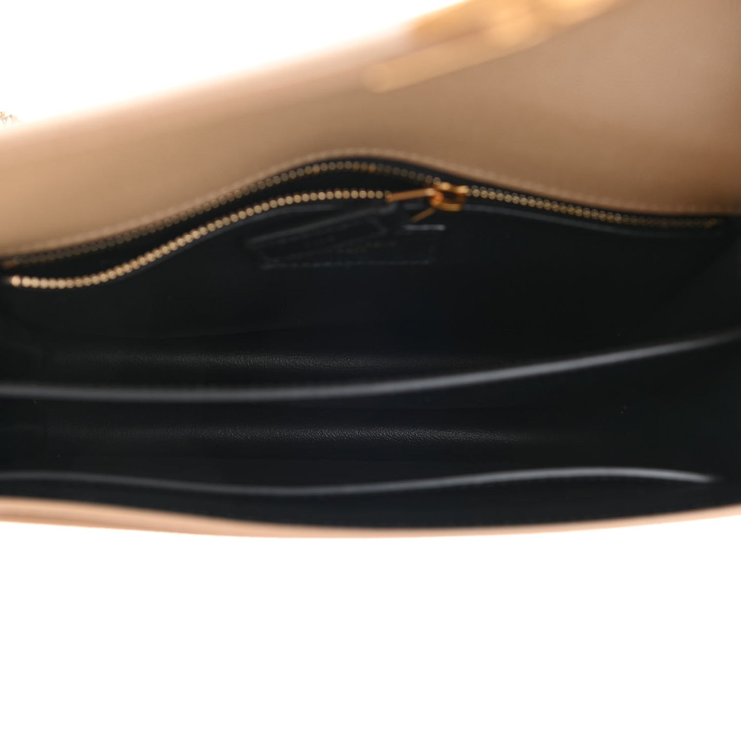 Grain De Poudre Monogram Cassandra Clasp Bag Latte