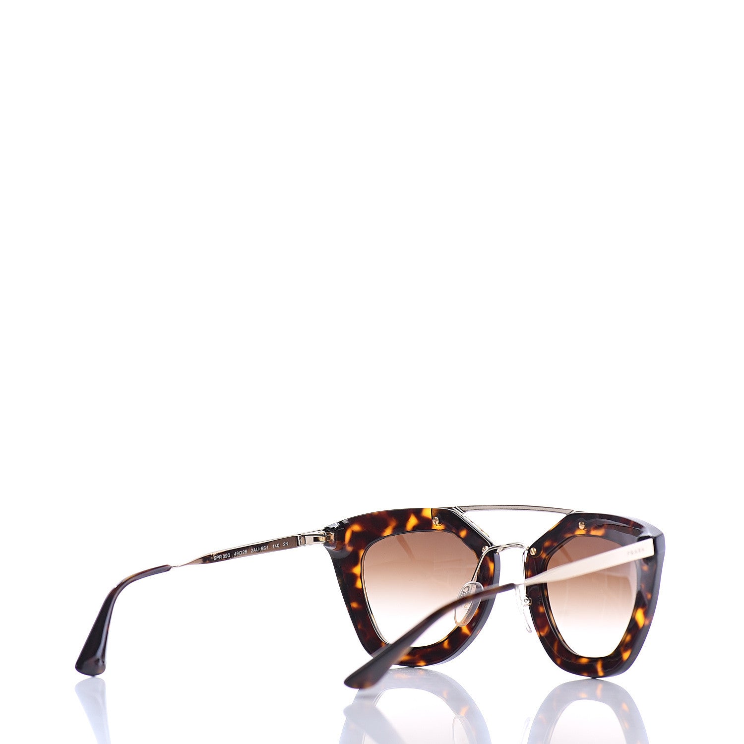 Prada Acetate Cinema Sunglasses SPR 09Q Tortoise 4 of 6