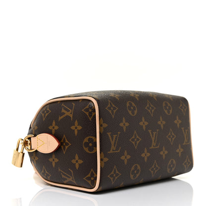Louis Vuitton Monogram Speedy Bandouliere 20 Black 4 of 11